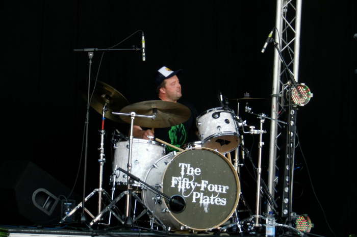 The Fifty-Four Plates - Live at The Village Green Festival, Chalkwell Park, Southend-on-Sea, Essex, Saturday July 13th, 2013