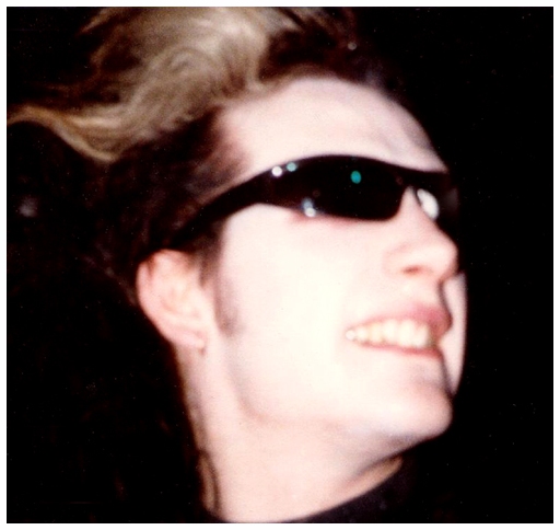 The Damned - Live at Crocs - 10.09.83 - Dave Vanian - Photograph by Dave Collins