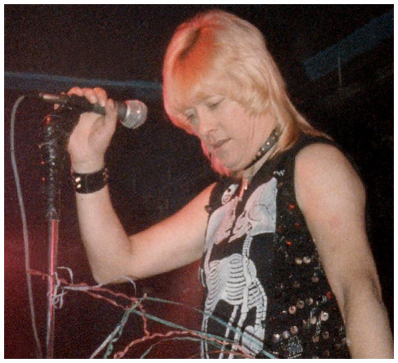 The Sweet - Live at Crocs - 1983 - Photograph by Dave Collins