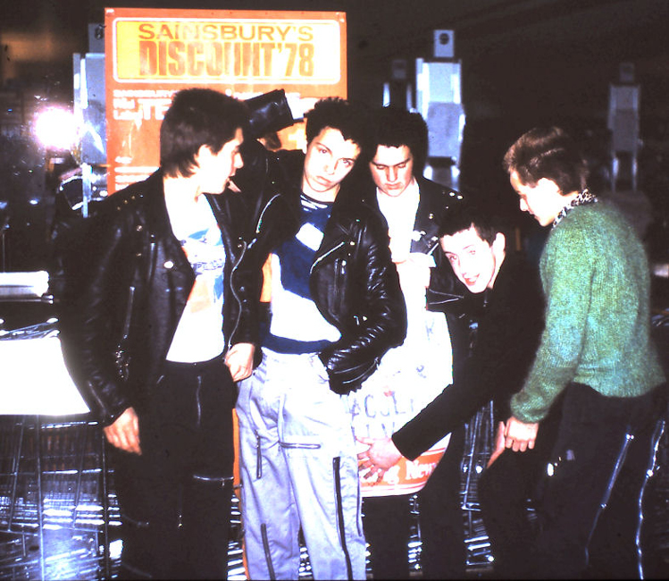 Chelmsford Punks - Town Centre, 1979