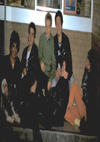 Chelmsford Punks - Mick, Stephen Baines, Phil, Andy, Richard Chester, Kev, Chelmsford precinct, 1978