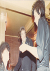 Chelmsford Punks - Gareth Roberts and Spider in The Railway Tavern - 18.09.81