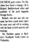The Machines - Evening Echo News Report