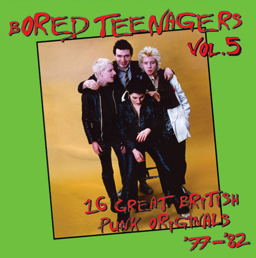 Bored Teenagers Volume Five - Various Artists - (Bin Liner Records) - Features x3 Tracks by The Vicars