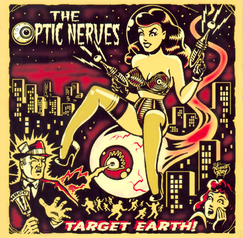 The Optic Nerves - 'Target Earth' CD EP