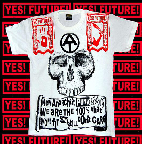 New Anarchist Punk Gang T-Shirt by Yes! Future!