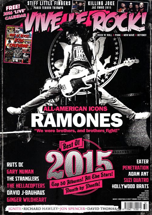 Vive Le Rock - Issue 32 - 2015 - Plus Free 2016 Calendar