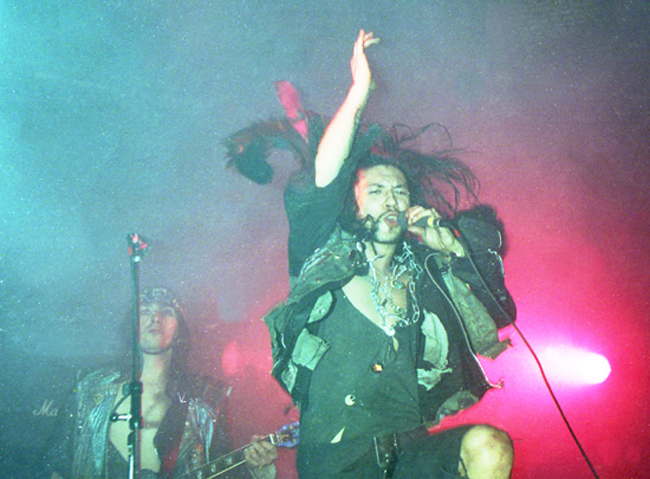 Zodiac Mindwarp & The Love Reaction - Live at The Queens Hotel - 27.03.86