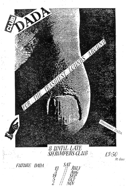 Club Dada - At Shrimpers - Poster