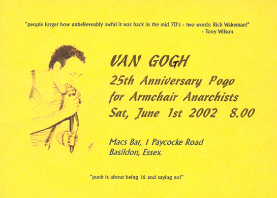 '25th Anniversary Pogo' - Ticket