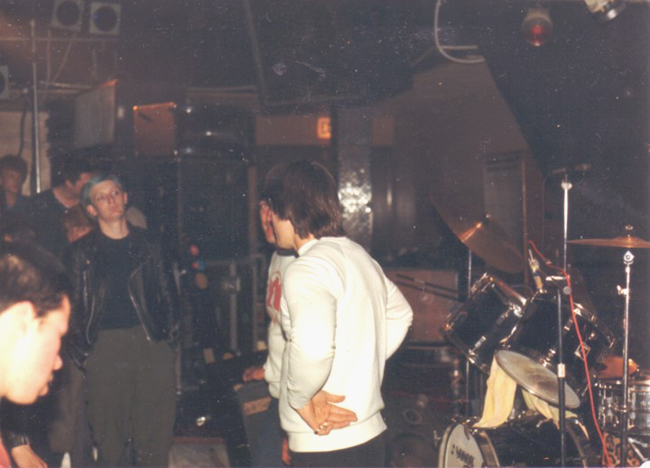 Punks and Bouncers at The Zero 6 (Sinyx/Icons Gig) - 21.07.80