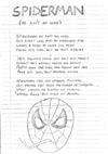 Grinder - Spiderman Lyrics