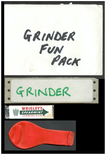 Grinder - Grinder Fun Pack, as given out at gigs