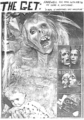 The Get - Live at Focus - 14.02.83 - Farewell Gig - Poster #2