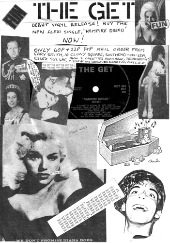 The Get - Vampire Dread Single - Poster Advert