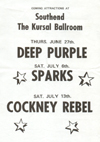 The Kursaal Ballroom - Flyer - 1974