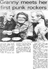 Granny meets her first punk rockers - Echo - 29.09.81