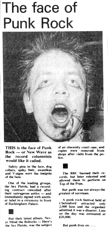 The Face of Punk Rock - Echo - 28.12.77