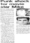 Punk Shock For Movie Star Mike - Echo - 05.08.80