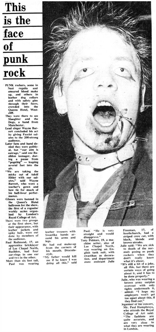 The Face of Punk Rock - Standard - 03.08.77