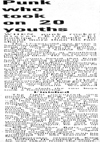 Punk who took on 20 youths - Echo - 08.04.81