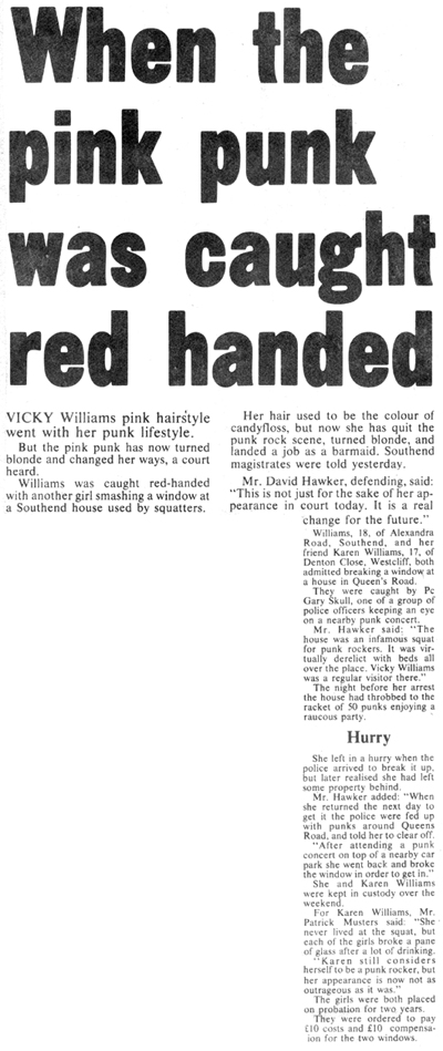 When the Pink Punk was Caught Red handed - Echo - 03.10.79