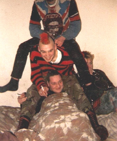 Jason, Mark, Pear Head and Bill - Finchley Road Bedsit
