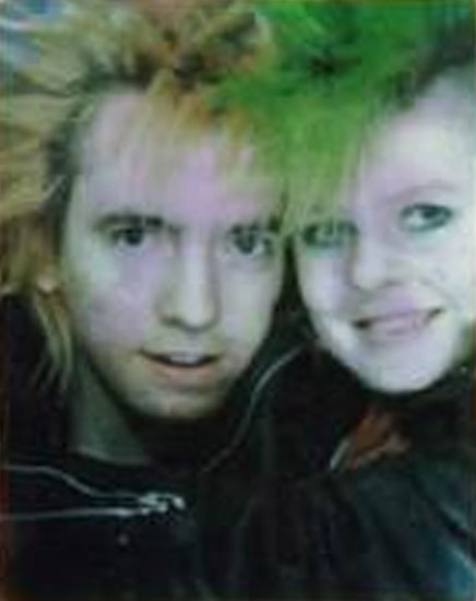 Bill and Deb, Liverpool Street Station Photo Booth, February 8th 1987