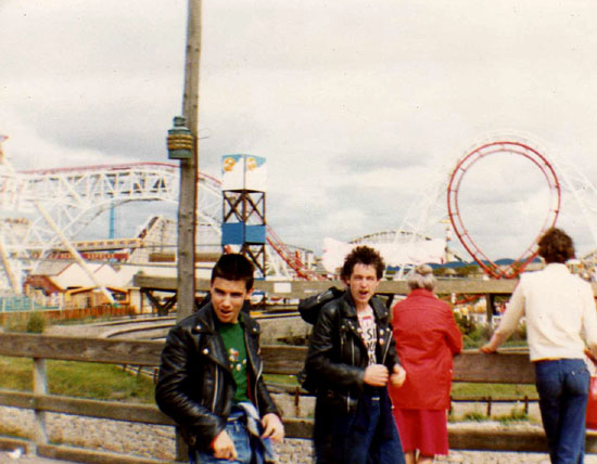 Mark and Bob in Blackpool