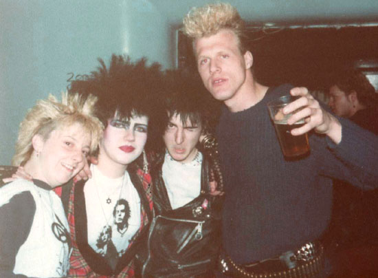 Sue, Sharon, Fluff & Jason
