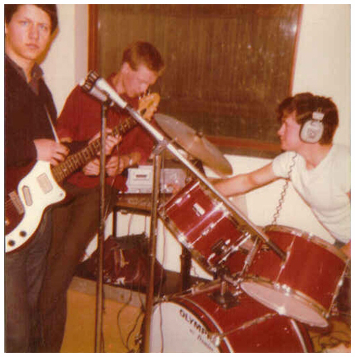 86-Mix - Practice session, The Paddock, Basildon: L-R: Julian Ware-Lane, Chris Kemp, Gary Evident