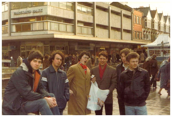 Sam Fulton, Graham Burnett, Wayne Avrili, Julian Ware-Lane, Pad Mander, Steve Dobson - Southend High Street