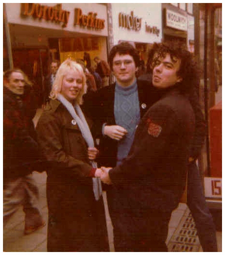 Sheena Fulton, Wayne Avrili and Graham Burnett - Southend High Street