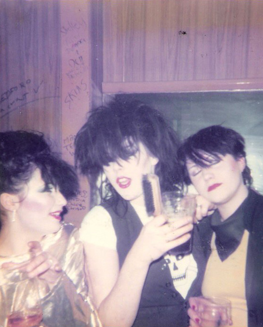 Trish, Ade & Fran - The Psychedelic Furs - The Lyceum, London - November 1979