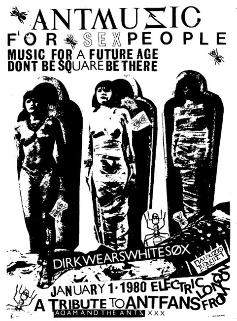 Adam & The Ants - Flyer