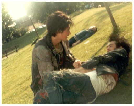 Johnny and Pigeon - The Green - June 29th 1985