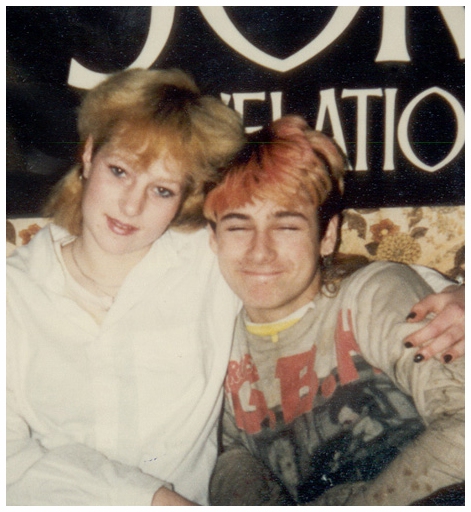 Helen Gleaves and Johnny - February 1985