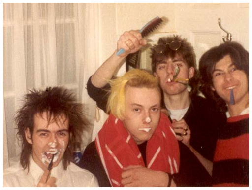 Pigeon, Mark James, Steve 76 + Johnny - February 3rd 1986