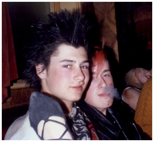 Johnny and Weeble at The Cliff Pub - May 1985