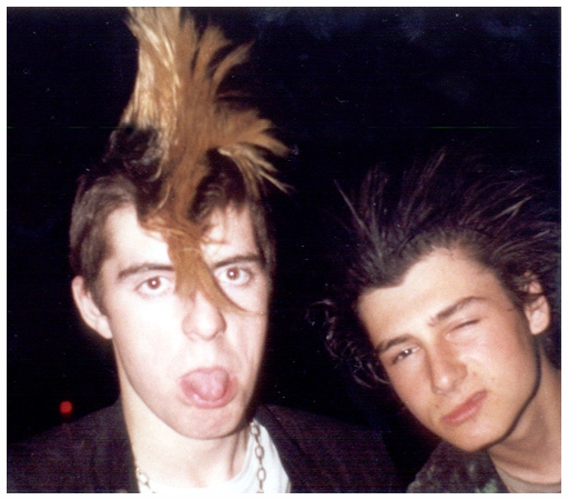 Steve '76 and Johnny - March 1985