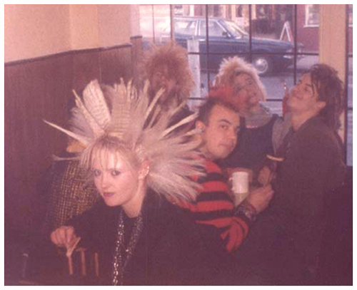 Kerry, Graham, Rick and Crew at The Cafe