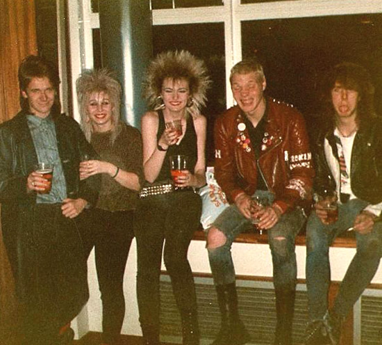 Ant, Mim, Kim, Paul and Russ