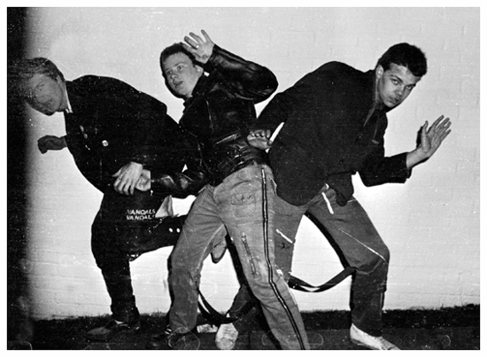 Stuart Kennard, Mark Saunders + Tony Marshall - 1978
