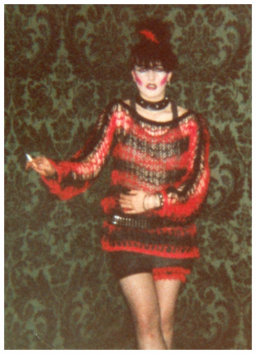 Michele Sloman at The Queens Hotel - April 1982