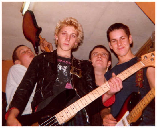 Perry, Ralph, Mark and Dave at The Bungalow