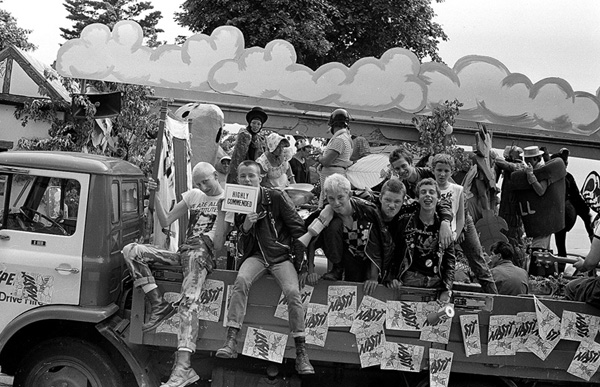 Southend Carnival - 16.08.80 - Nasty's Float - Onboard include: Alien, Paul Brunt, Blib, Copper, Spider & Rat