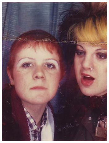 Sally and Cathy - Southend - 1980