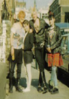 Mark, Clare, Pat and Michele - Western Road, Southend - 1982