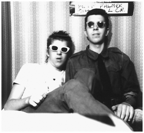 Steve Manuell and Phil - 1977
