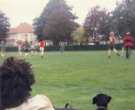 The Match (& Back of Darren's head)